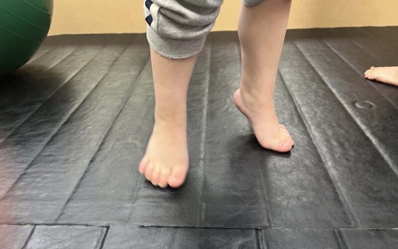 Photo of Toe-Walking Child